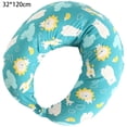 thumbnail image 2 of Funda de almohada para lactancia de bebé, funda de almohada para lactancia de recién nacido con hoja verde para niños y niñas, bonito juego de cojines, 2 of 5