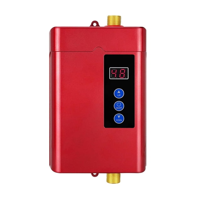 Chauffe-eau Électrique Mini pour la Maison, Chauffe-Eau Instantané Sans Réservoir pour Robinet