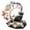 Curved, variant on BLEEUS 7Chakra Tree Backflow Healing Crystal Stone Money Tree Incense Home Supplies (Curved)