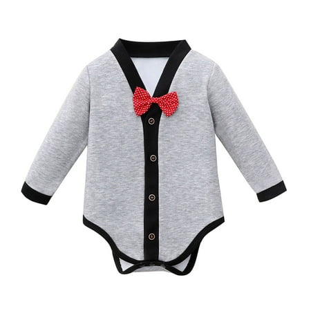

Baby Boy Rompers Zipper Bamboo Rayon Bodysuit Jumpsuit Short/long Sleeve Spring Fall Winter Pajamas