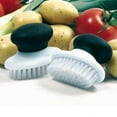 thumbnail image 4 of Norpro Grip-EZ Vegetable Brush - Nylon Bristle Potato Veggie Cleaning Scrubber 3 Pack, 4 of 4