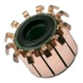 thumbnail image 2 of 15 X 6 X 12(12) mm 12P Teeth Copper Hook Type Electrical Motor Commutator 1Pcs, 2 of 8