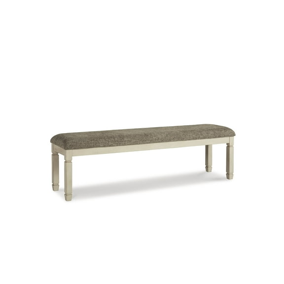 Signature Design by Ashley Casual Bolanburg 65" Dining Bench, Antique Cream/Brown