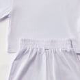 thumbnail image 4 of Kogui Summer Baby Girl Clothes T-Shirt French Terry Shorts 2 Piece Outfit Set Infant to Big Kid 3 6 9 12 18 24 Months 2T 3T 4T (Purple,9-12 Months), 4 of 4