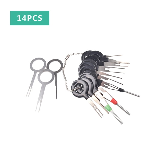 DPTALR 14Pcs Ensemble Broche Éjecteur Fil Kit Extracteur Auto Terminal Enlèvement Connecteur