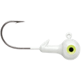 thumbnail image 1 of VMC Hard Ball Jig 3/8 oz White, Permium Hi Carbon Steel, Black Nickel Finish, 1 of 2