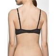 thumbnail image 2 of Calvin Klein Women's Sheer Marquisette Unlined Demi Bra, Black, 34B, 2 of 2