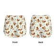 thumbnail image 6 of Sigee Squirrel Playing for Women's Athletic Shorts High Waisted Running Shorts Pocket Sporty Short Gym Elastic Workout ShortsMedium, 6 of 9