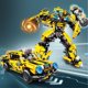 thumbnail image 3 of Juguete de construcción estilo LEGO compatible con modo dual, set de construcción de 769 piezas Wasp Justice Warrior para niños, juego educativo creativo STEM y modelo transformable., 3 of 7