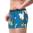thumbnail image 4 of Disketp Cartoon Goose Men'S Boxer Briefs,Soft And Breathable Cotton Underwear With Comfortflex Waistband, 4 of 8