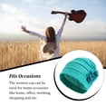 thumbnail image 1 of Polyester Ladies Turban Washable Solid is designed Color Stylish Traditional Cap Office Shopping Head Headband Bonnet Green, 1 of 7