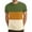Army Green, variant on Men's Short Sleeve Baseball Shirts Crew Neck Raglan Casual Vintage Sport Tee Tops Army Green L