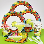 Margarita Splash Basic Kit N' Kaboodle Party Pack for 8, White