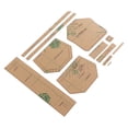 thumbnail image 3 of Leather Bag Templates, Shoulder Bag Acrylic Template Pattern Durable Clear  For DIY Handicraft, 3 of 8