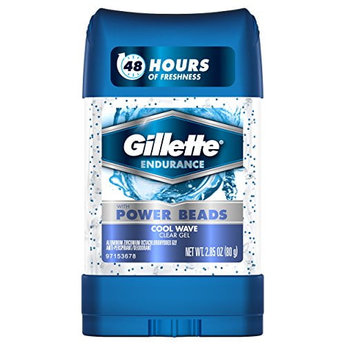 Gillette Power Beads Cool Wave Anti-Transpirant Déodorant 3 oz - l'Emballage Peut Varier