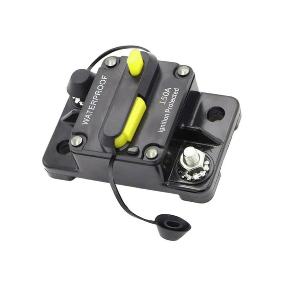30-300 AMP Circuit Breaker IP67 Waterproof 12V-48V Manual Reset circuit breaker panel Fuse 150A