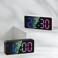 thumbnail image 4 of sruoe Alarm Clock, Clock Alarm Bedside, Clock Alarm Digital, Alarm Clocks for Bedrooms, Small Alarm Clock, Vibrating Alarm Clock, Projection Rectangular, Plastic, 4 of 5