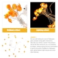 thumbnail image 4 of FRCOLOR Pumpkin String Light 1 Set Plastic Pumpkin Light String for Users of Holiday Decorations,86.61"X0.71"X0.71", 4 of 4