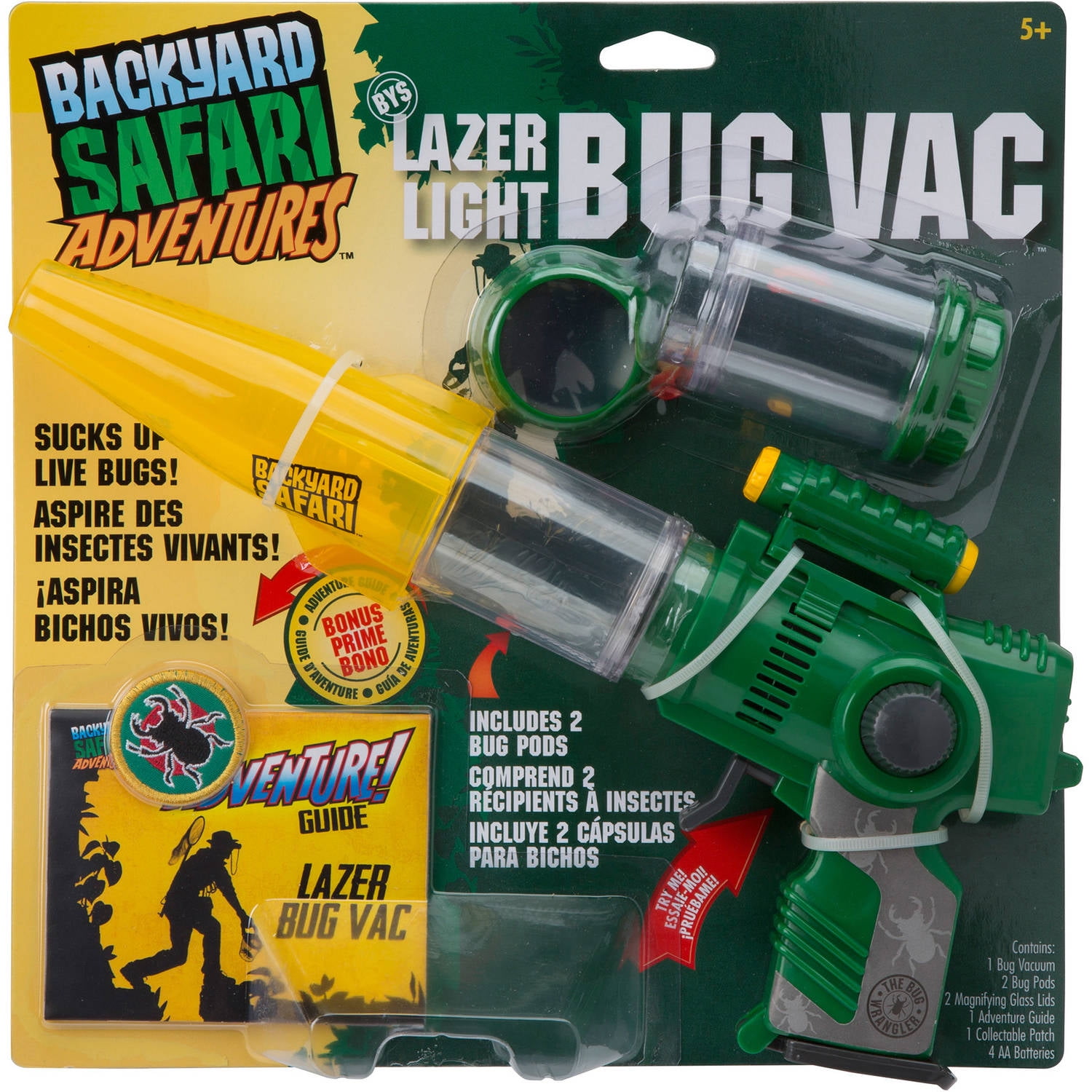 Backyard Safari Lazer Light Bug Vac Walmart