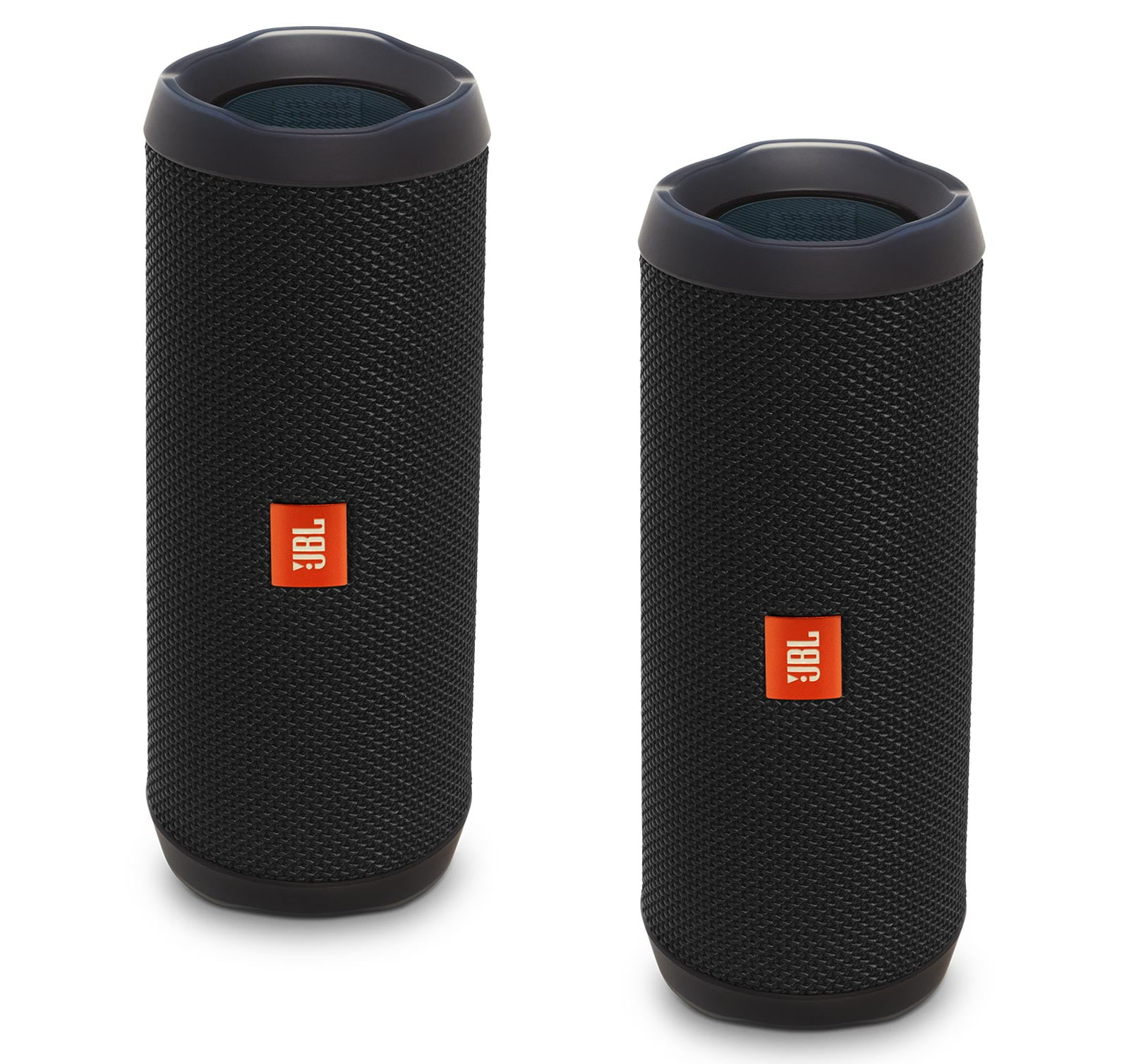 JBL Portable Bluetooth Speaker with Waterproof, Black, JBLFLIP4BLKAMx2