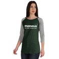 thumbnail image 4 of Inkmeso Mommin All Day Every Day Tshirt &nbsp;Mom Life Graphic Shirt Summer Tee Top, 4 of 8