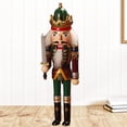 thumbnail image 1 of 12" Nutcracker Doll Soldiers retro style Handmade Art Crafts Home Decor Gift, 1 of 10