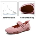 thumbnail image 3 of Women's Casual Shoes Breathable Non-slip Sneakers Outdoor Walking Shoes Lightweight Comfortable Loafers Pink 8.5 US, 3 of 7