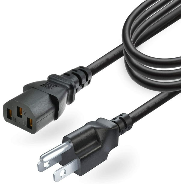 3-Prong 4FT Cordon d'alimentation Câble pour ordinateur portable
