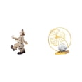 thumbnail image 1 of Figuras de , estatua de hoja, escultura, adorno de mesa, estatuilla decorativa, obra de arte de resina y hierro, ideal para sala de estar, ofici, 1 of 8