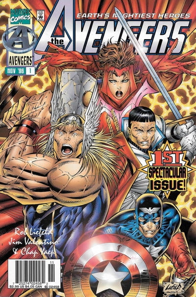Cover of Avengers #1