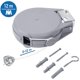 thumbnail image 2 of Long, 12m Retractable Clothesline for Clothes, Very Sturdy and Durable Clothes Drying Rack, Automatic Retractable Mechanism, Easy Installation on Wall, 2 of 4