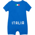 thumbnail image 2 of Cnins Toddler Italy Soccer Jersey Romper for Boy Girl Baby Onesie Unisex (6-12 months), 2 of 5