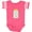 Football Pink and White, variant on Inktastic Fireflies Summer Vacation Boys or Girls Baby Bodysuit