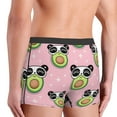 thumbnail image 5 of Junzan Panda Avocado Mens Underwear Boxer Briefs For Men’s - Small, 5 of 9