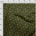 thumbnail image 3 of oneOone Polyester Spandex Dark Green Fabric Floral & Craft Projects Decor Fabric Printed By The Yard 56 Inch Wide, 3 of 4