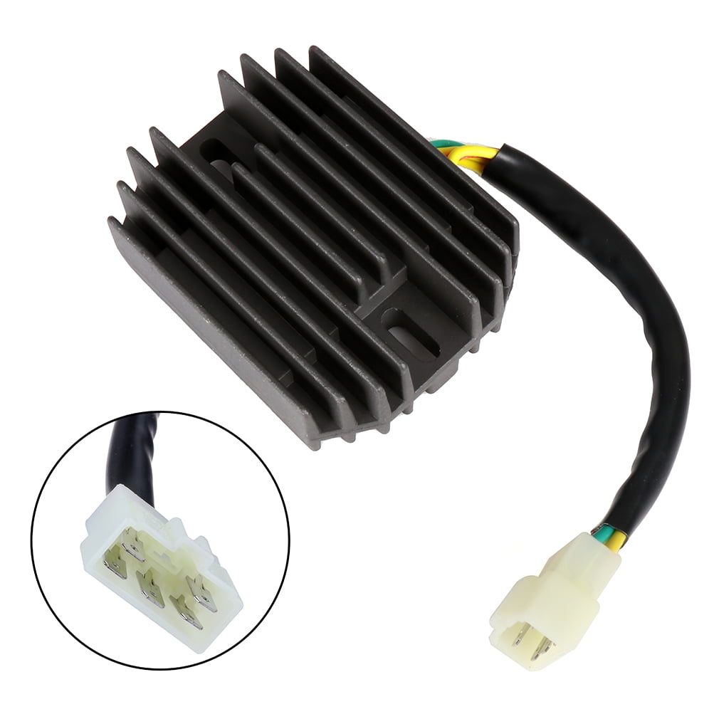 SCITOO Regulator Rectifier Voltage Regulator Fit for 2001-2004 Suzuki GSXR1000 1997-2005 Suzuki GSXR600 1997-2005 Suzuki GSXR750 1999-2007 Suzuki Hayabusa 1998-2004 Suzuki Intruder 1500 Rectifier
