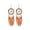 Coffee, variant on YYKihy Creative Long Coffee Earrings Tassel Ear Accessories Bohemian Style Foreign Trade Accessories Gift