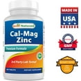 thumbnail image 7 of 3 Pack Best Naturals Cal Mag Zinc 180 Tablets, 7 of 7