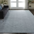 thumbnail image 4 of Nourison Urban Chic URC04 Light Blue/Cream Indoor Area Rug - 9' x 12', 4 of 7