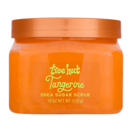 Tree Hut Tangerine Shea Butter Sugar Body Scrub, 18 oz