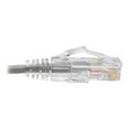 thumbnail image 2 of Eaton Tripp Lite Series Cat6 Gigabit Snagless Slim UTP Ethernet Cable (RJ45 M/M), PoE, Gray, 2 ft. (0.61 m) - Patch cable - RJ-45 (M) to RJ-45 (M) - 2 ft - UTP - CAT 6 - molded, snagless, stranded - gray, 2 of 5