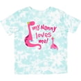 thumbnail image 3 of Inktastic My Nanny Loves Me Girls Toddler T-Shirt, 3 of 5