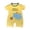 a42-Light Yellow, variant on KPOPLK Baby Boys Romper Jumpsuits Pajama Short Sleeve Cute Print Clothes PJM Sleepwear Sets for 0-24M Size 6-9 Months,AG