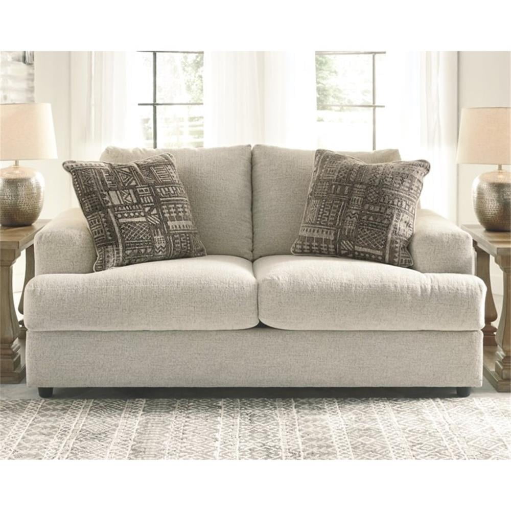 Signature Design by Ashley Soletren Loveseat in Stone