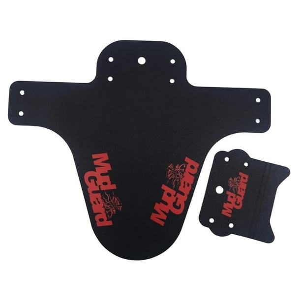 Yuarrent Guardabarros delantero/trasero para bicicleta, guardabarros de fibra de carbono, accesorios para bicicleta de montaña y carretera Ciclismo rojo Yuarrent CZ9463-04