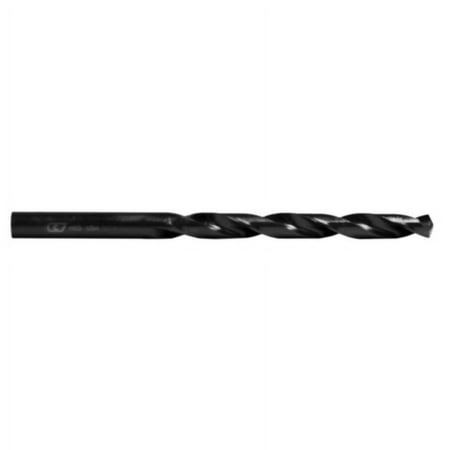 UPC: 0081838242169 | Century Drill & Tool Black Oxide Drill Bit 1/4 Made In The U.S.A.