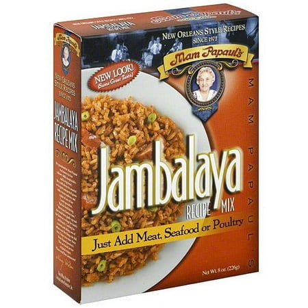 Mam Papaul's Jambalaya Recipe Mix, 8 oz (Pack of 6)