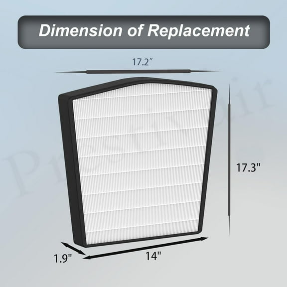 Replacement Filter LP-HF550P for Live-Pure Bali Series Air Purifier