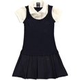 thumbnail image 2 of French Toast Big Girls' "Gabrielle" Jumper (Sizes 7 - 16) - navy, 12 (Big Girls), 2 of 2