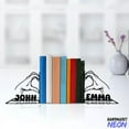 thumbnail image 2 of Handmadetneonsign Heart Hands Metal Bookends, Name Bookend, Hand Table Bookshelf Decor, Book Lover Gift 80134, 2 of 4